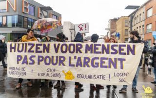 Photo de la manifestation Housing Action day du 26 mars 2023