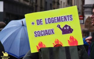 Photo de la manifestation Housing Action day du 26 mars 2023