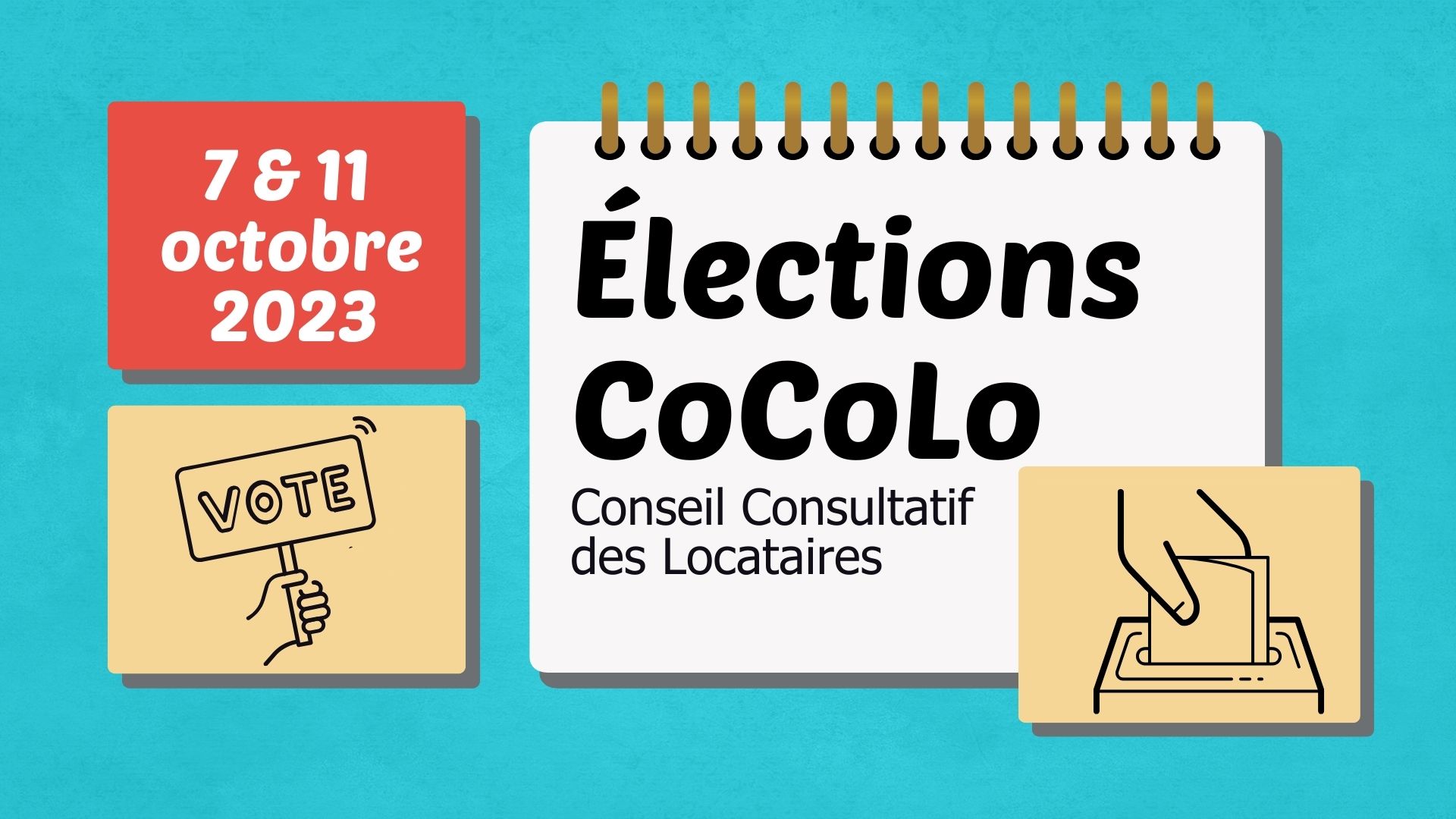Elections cocolo 7 et 11 octobre 2023
