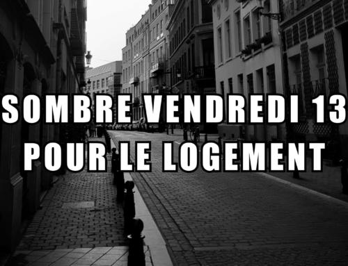 Sombre vendredi 13 pour le logement