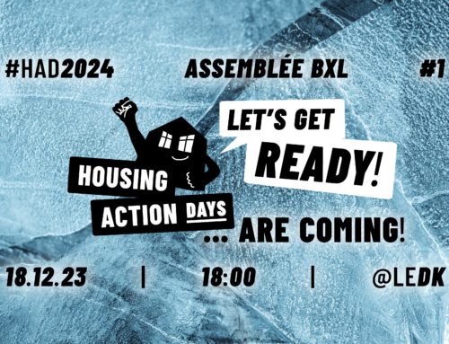 Première assemblée en vue des Housing Action Days 2024