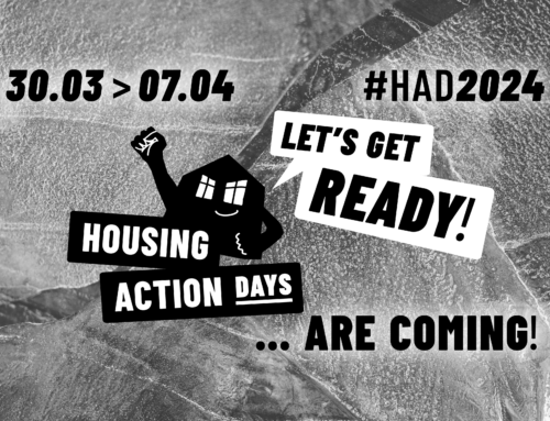Une semaine d’action pour le droit au logement du 30 mars au 7 avril !